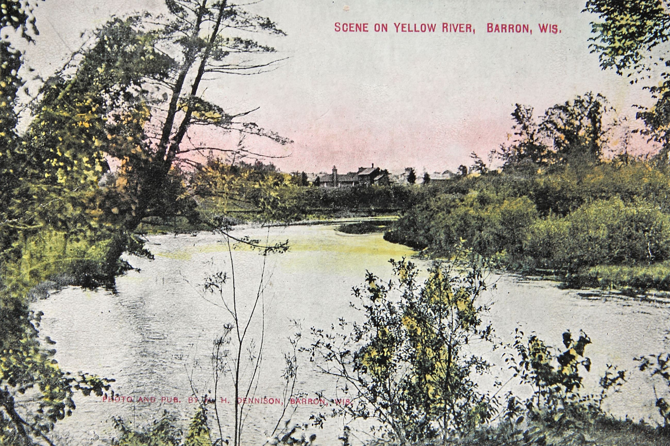 Vintage Barron - Scene on Yellow River